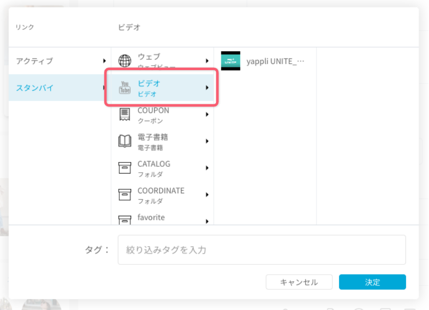 2-タグを設定する - ビデオ機能.png